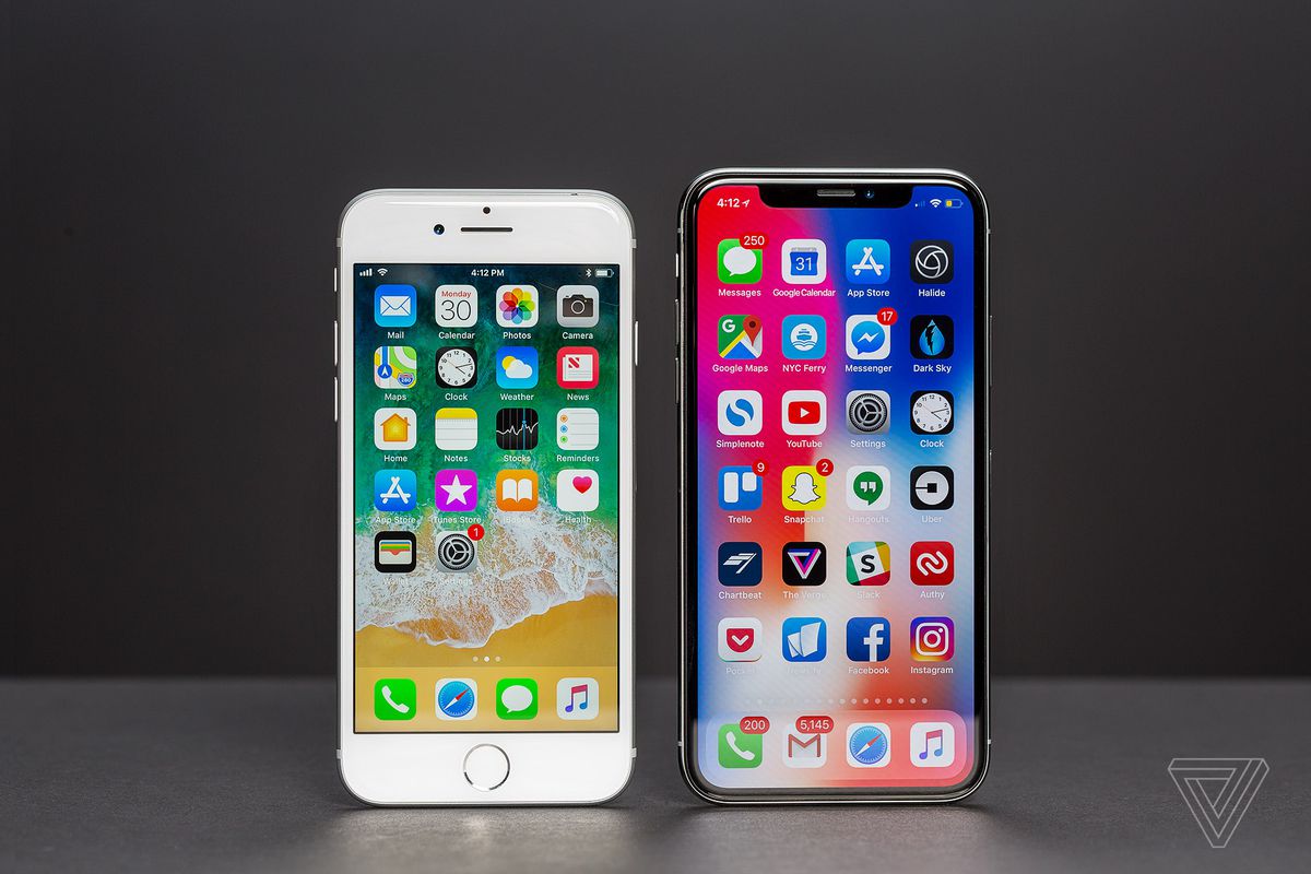 iphone x test vs iphone 8