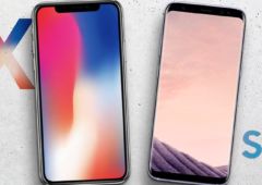 iphone x vs galaxy S8 ados adultes