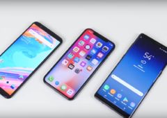 oneplus 5t iphone x galaxy note 8 recharge rapide