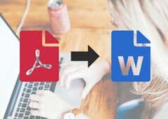 convertir pdf word
