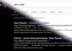 dark reader mode sombre chrome firefox extension