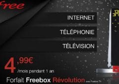 vente privee freebox revolution rupture stock