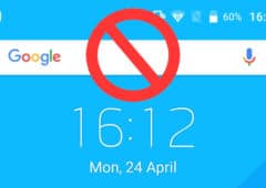 comment supprimer barre recherche google