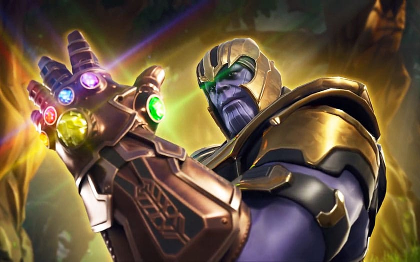 Fortnite x Avengers : comment obtenir le Gant de l'Infini pour se  transformer en Thanos