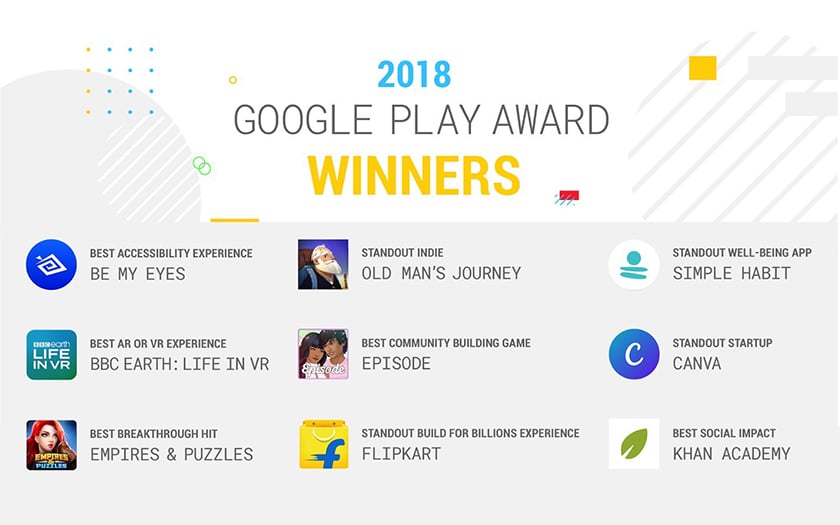 google play awards