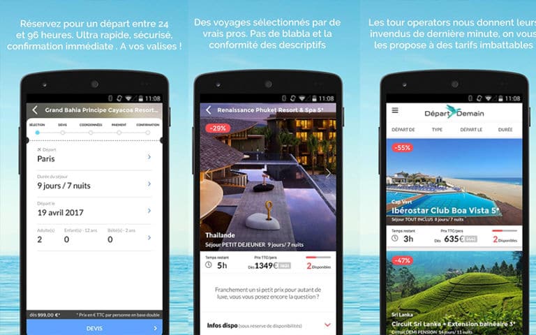 Top 7 Des Meilleures Applications Pour Partir En Vacances Au Dernier Moment