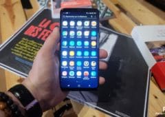 test samsung galaxy s9 interface