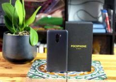 pocophone F1 eclaboussures quick charge 1