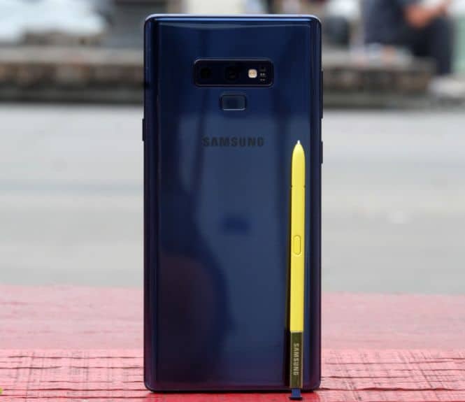 test galaxy note 9 stylet