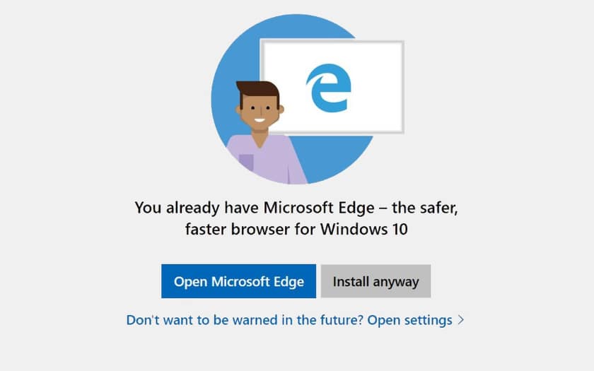 windows 10 message erreur edge chrome firefox