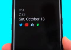 galaxy note 9 s9 android pie always on display 1