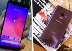 google pixel 3 galaxy s9
