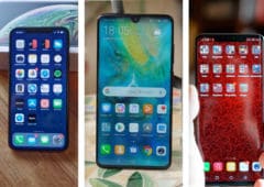 iphone XS max huawei mate 20 pro