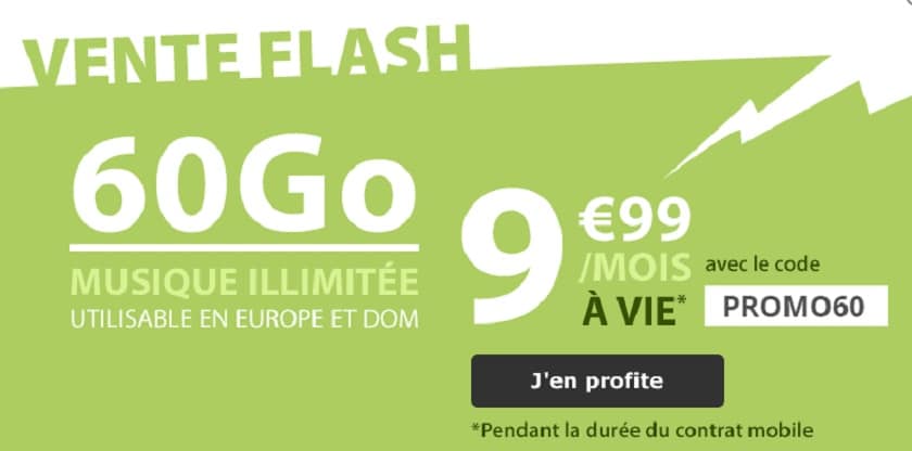 🔥 Bon Plan : Forfait La Poste Mobile 60 Go En Promo à 9,99 € / Mois à Vie