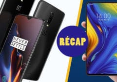 oneplus 6T xiaomi mi mix3 galaxy S10