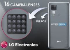 LG envisage lancer smartphone 16 capteurs photo