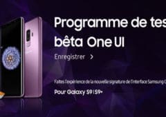 galaxy S9 beta samsung one UI disponible france