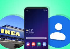 ikea stores connectés galaxy S10 moins cher google contacts mode sombre