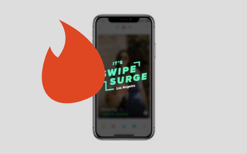 Tinder lance Swipe Surge 250% de chances en plus de matcher grâce à des alertes en temps réel