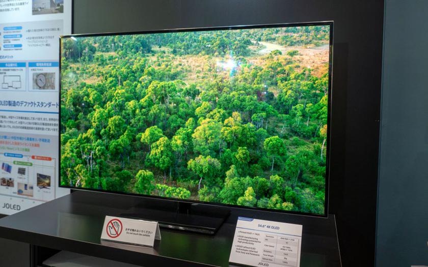 Joled Présente Un écran Oled Imprimé Uhd 546 Pouces Phonandroidcom