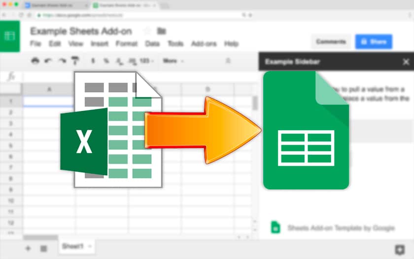 Comment importer un fichier Excel xlsx dans Google Drive