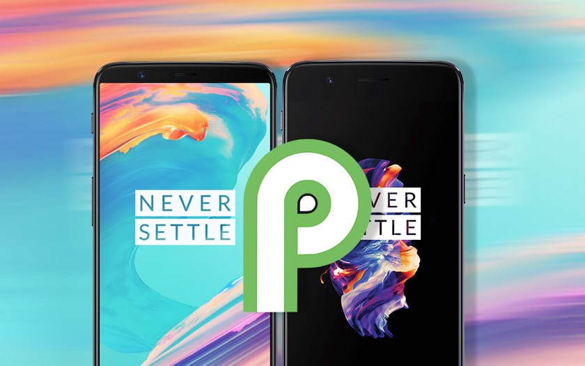 oneplus 5 5T mise jour android pie