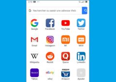 Xiaomi Mint Navigateur