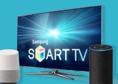 ces 2019 samsung smart tv alexa google assistant