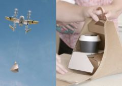Google livre du café par drone