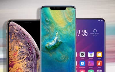 mate 20 pro iphone xs max oppo find x fragiles 2018