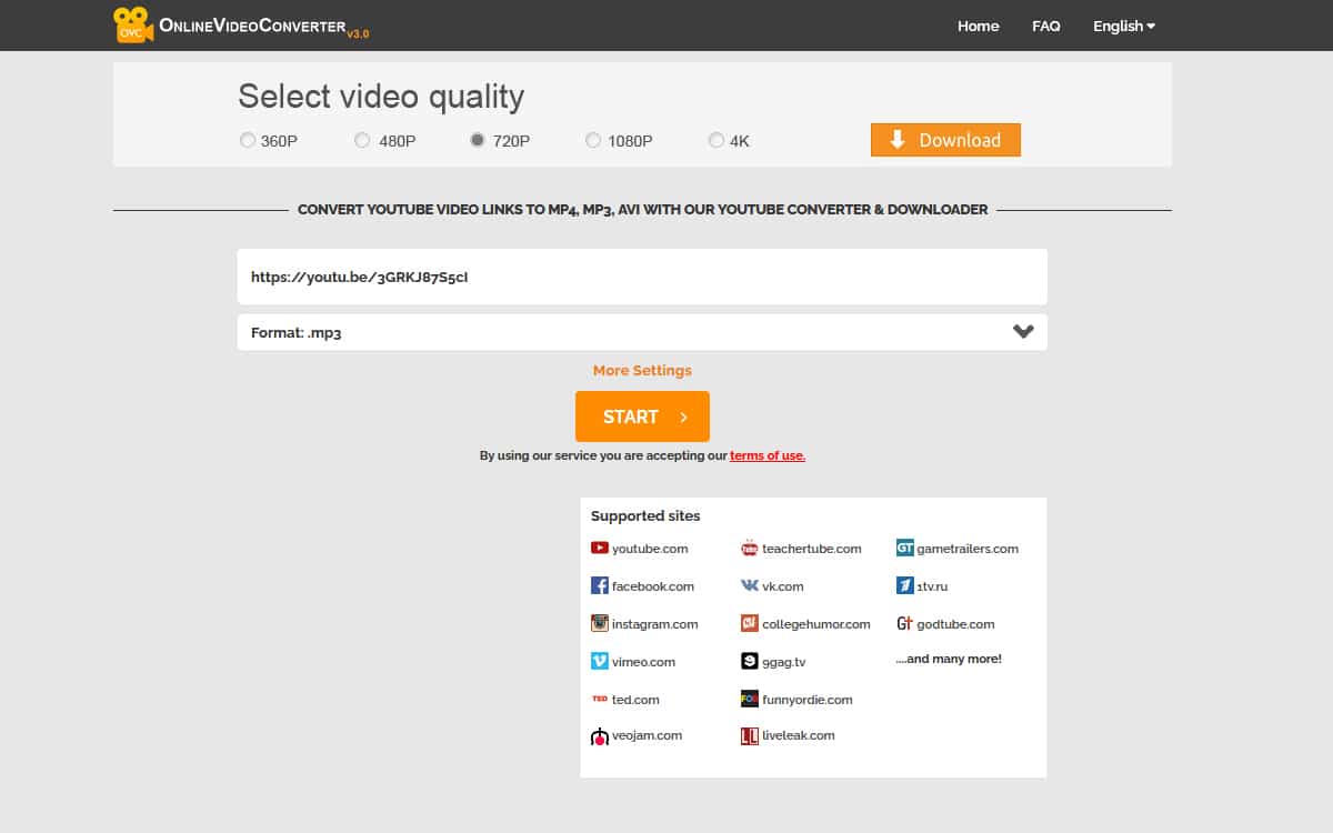 online video downloader and converter