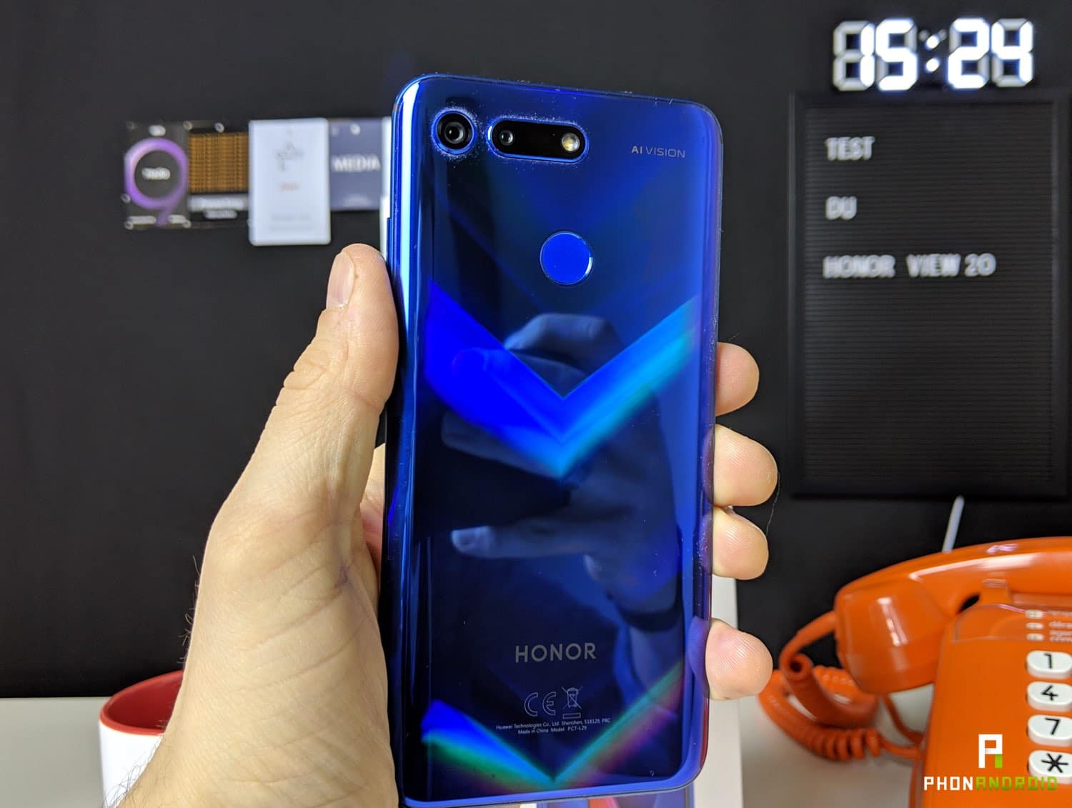 test honor view 20 prix
