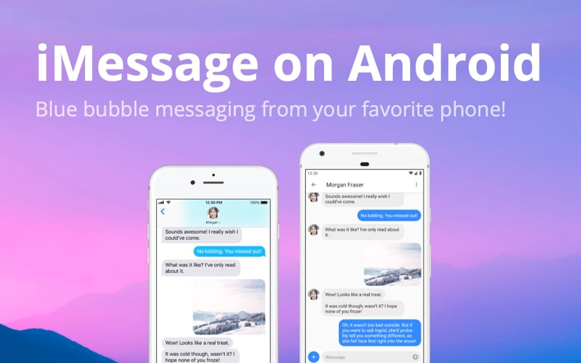Profitez d'iMessage sur Android avec AirMessage
