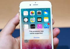 iphone accesoire non supporte