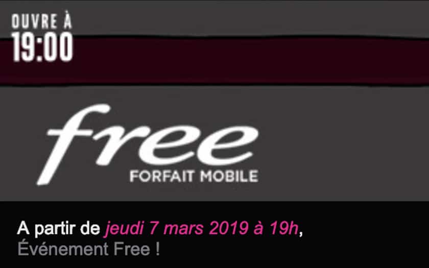 free mobile vente privée 1 euro