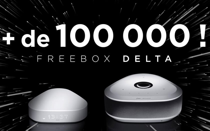 freebox delta 100000 abonnés