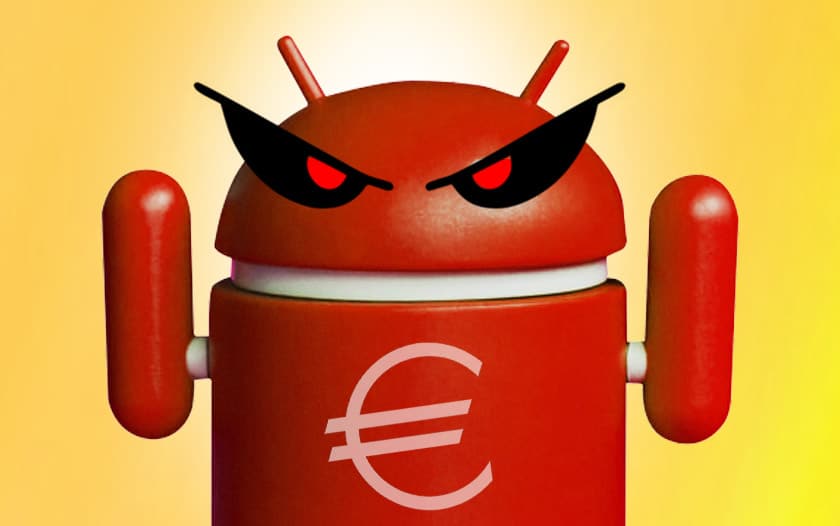 malware android gustuff piller compte banque voler bitcoins