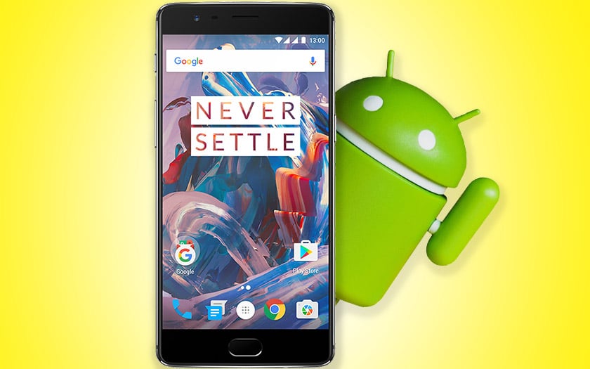 oneplus3t mise jour android pie