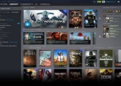 steam bibliotheque