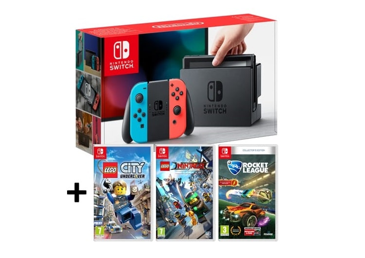 Nintendo switch auchan