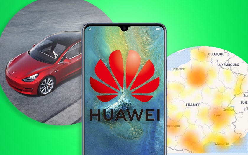 huawei exclu wifi alliance panne orange sfr tesla bride model 3