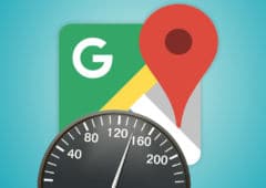 google maps compteur vitesse