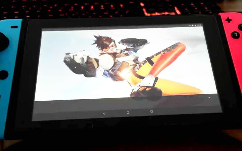 Nintendo Switch Android Q et Overwatch