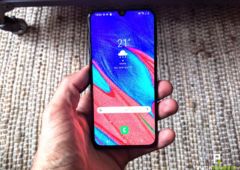 test samsung galaxy a40 interface