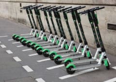 trottinettes électriques paris interdit stationnement trottoirs