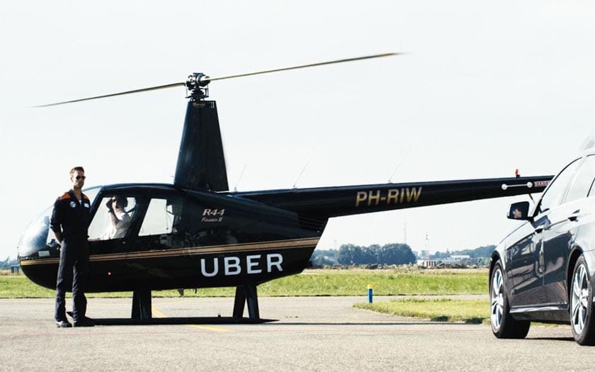 uber helicoptere