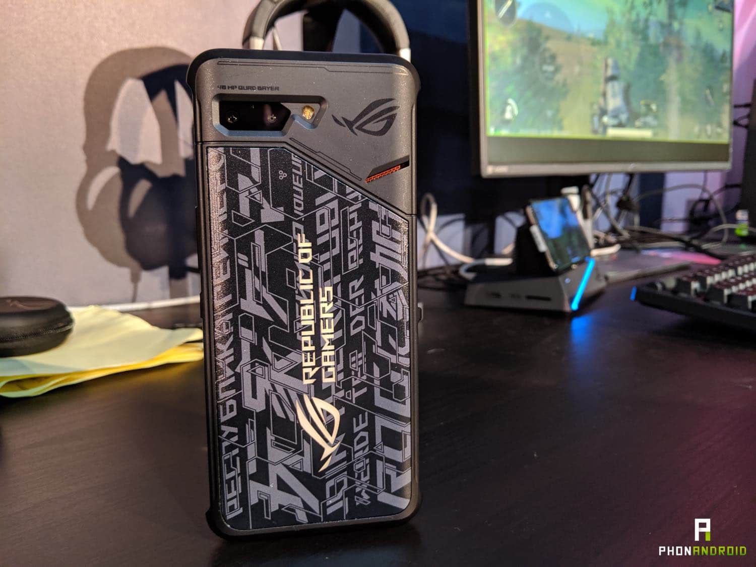 asus rog phone 2 coque nfc