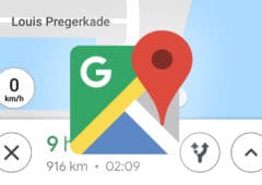 google maps compteur