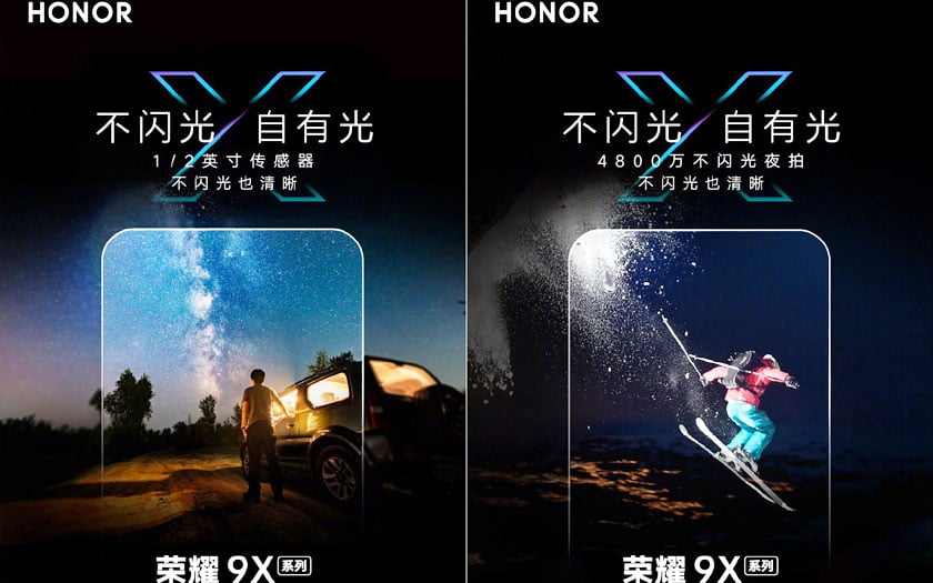 Honor 9X et 9X Pro