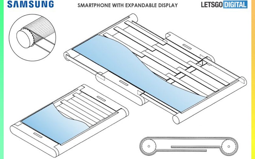 samsung imagine smartphone tablette écran extensible